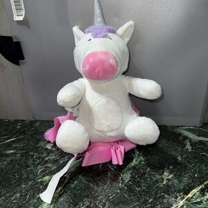 Goldbug Tether Child Safety Harness Leash Plush Toddler White & Pink Unicorn